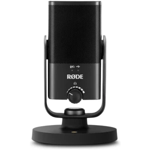 RØDE NT-USB - Mini Microphone USB à condensateur polyvalent de qualité studio avec logiciel gratuit pour les podcasts, le streaming, les jeux, la production musicale